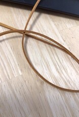 Imitatie lederen band 3mm cognac col.840 Imitatie lederen band 3mm cognac col.840