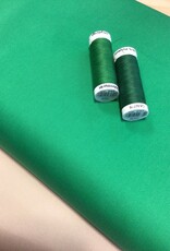 Stretch katoen uni groen Stretch katoen uni groen