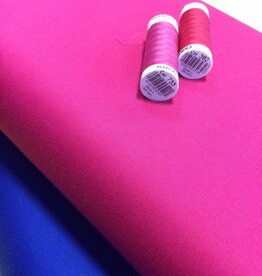 Stretch katoen uni roze