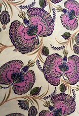 Viscose Orchid - soft yellow