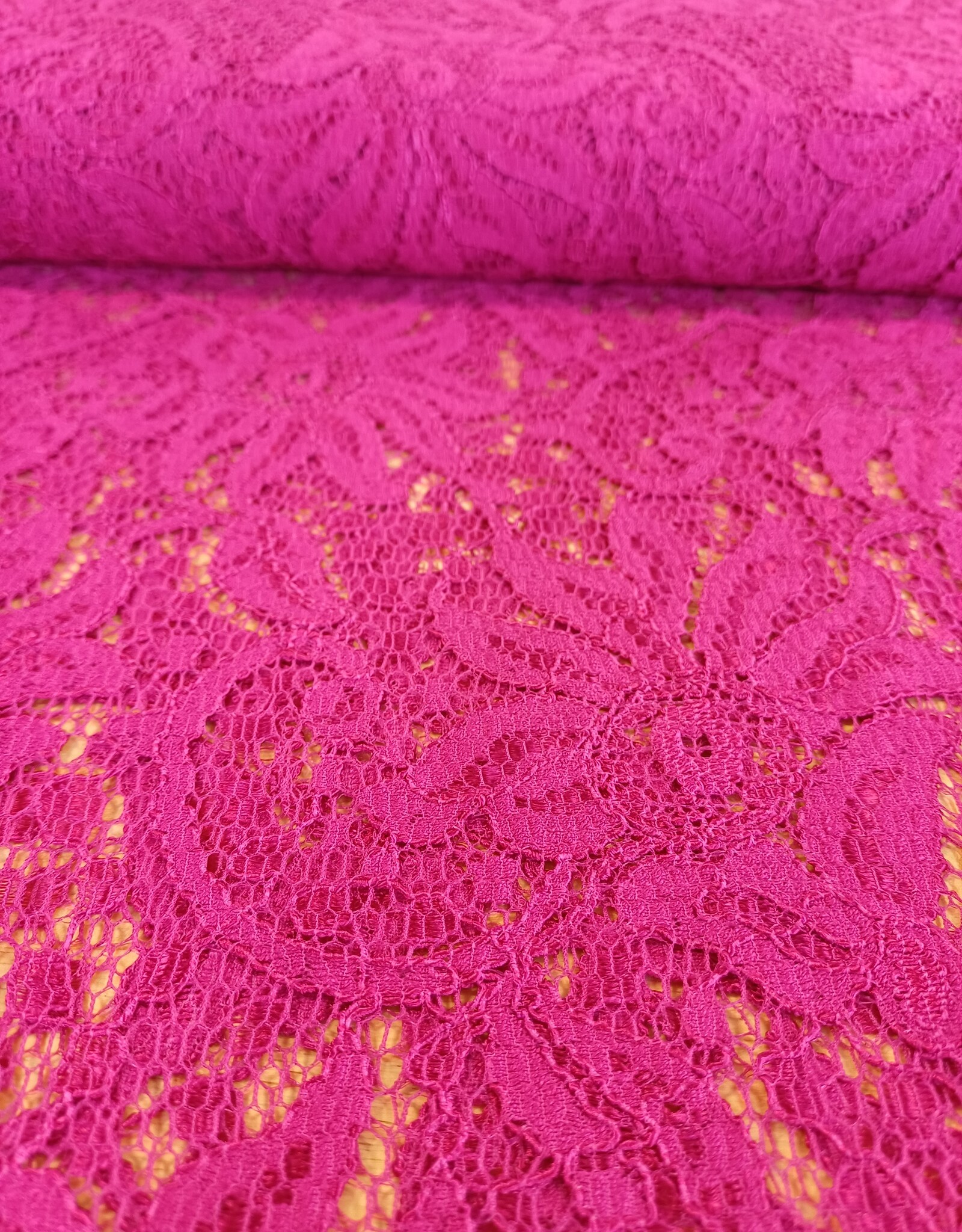 Kant grote bloem  fuchsia