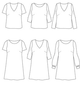 Blouse- jurk Eve
