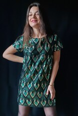 Clématisse Pattern Blouse- jurk Eve