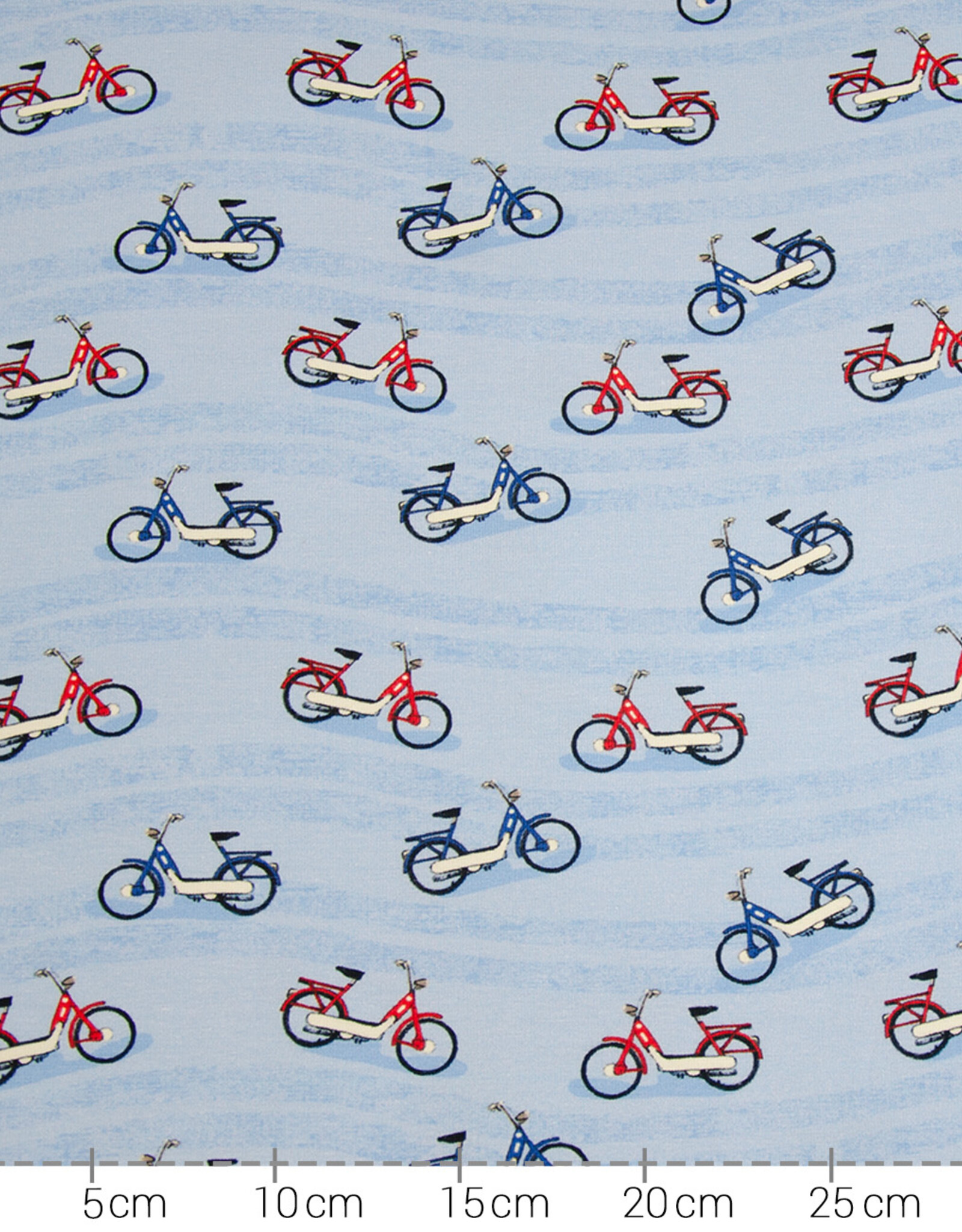 Jersey vintage bike blauw