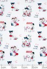 Katoen Paris happy tourist- Greta girl