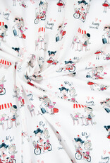 Katoen Paris happy tourist- Greta girl