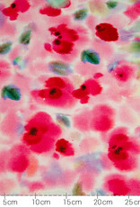 Hilco Viscose Jersey zarah roze aquarel bloem