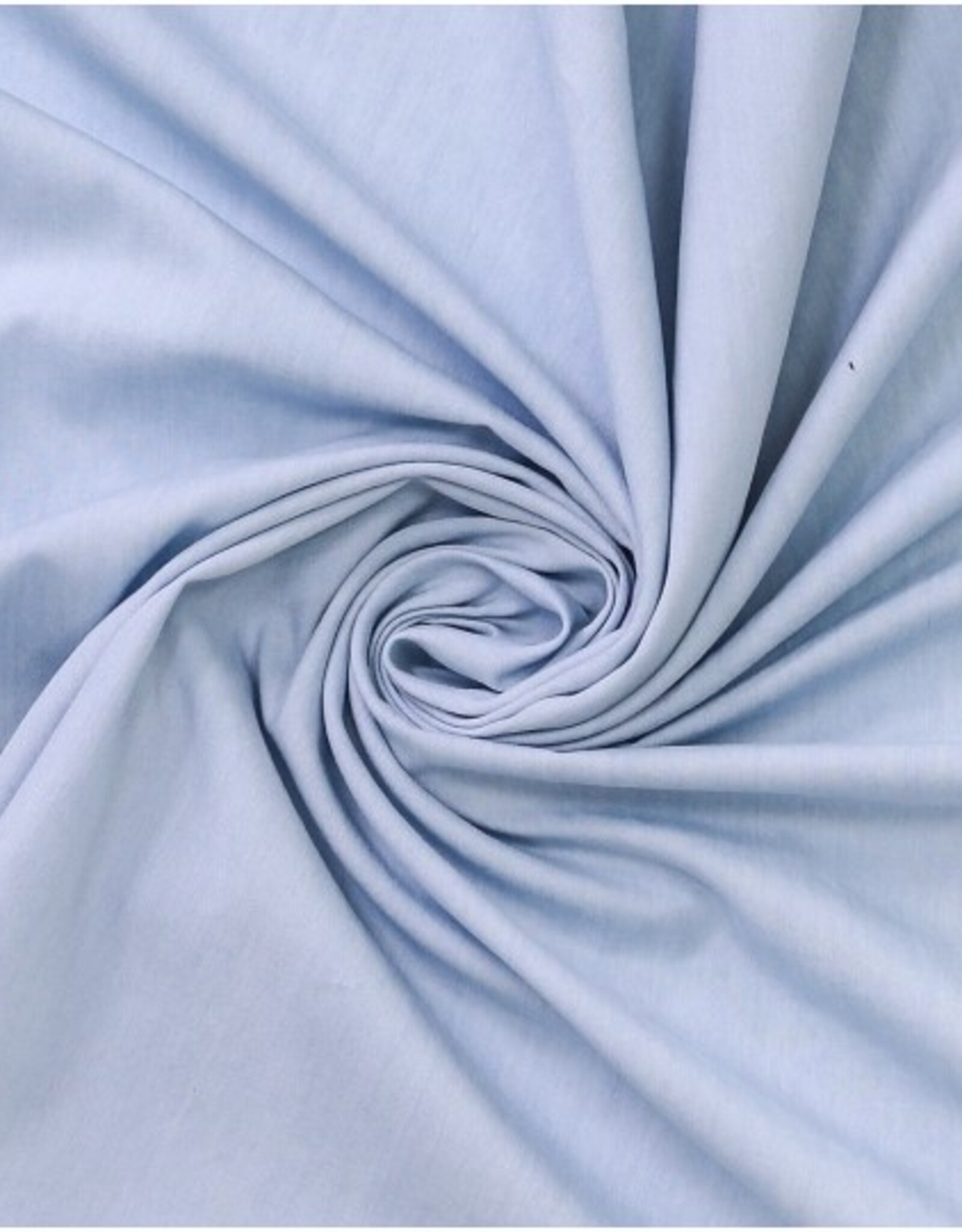 Katoen Chambray light indigo