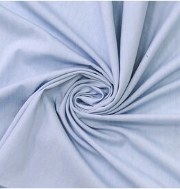 Katoen Chambray light indigo