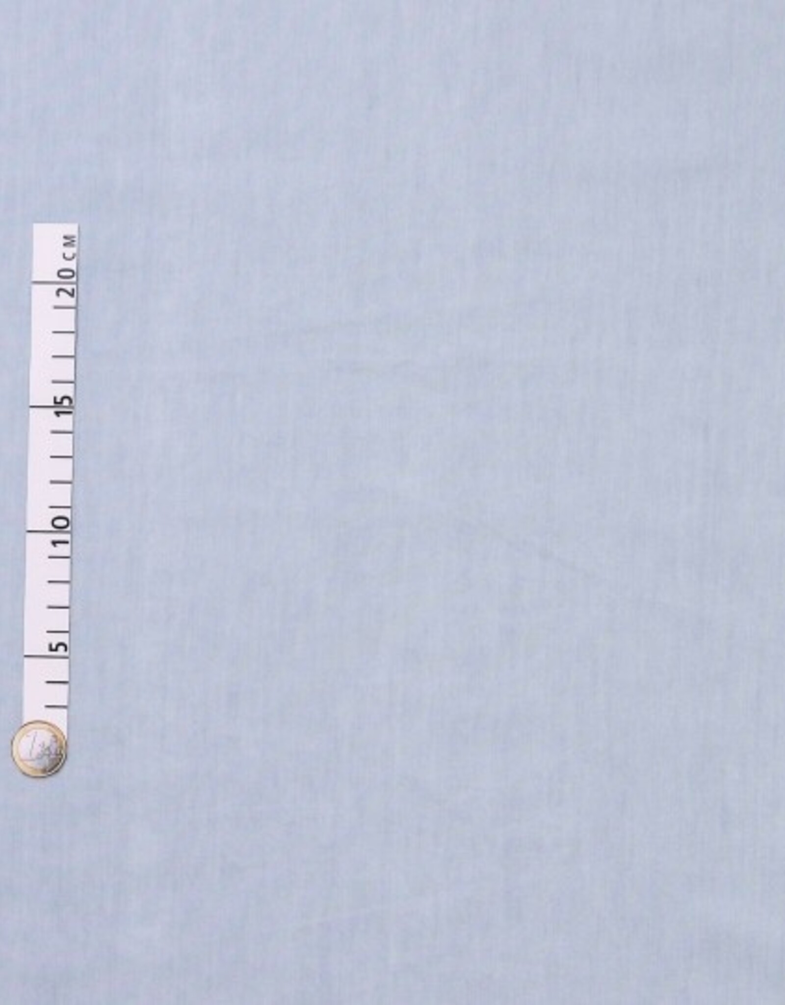 Katoen Chambray light indigo