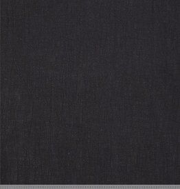 Linnen stone washed zwart