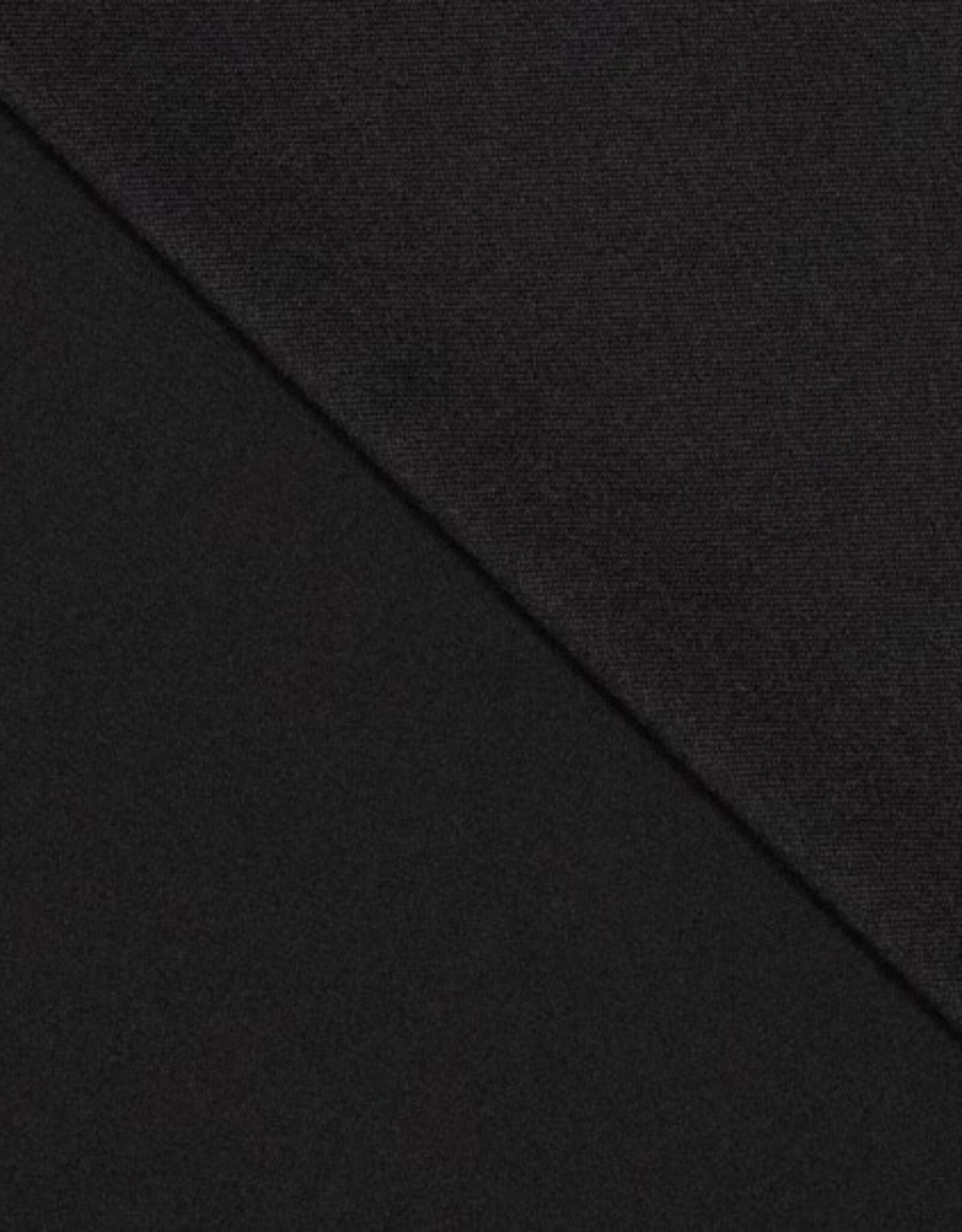 Geweven Bengaline waterproof zwart