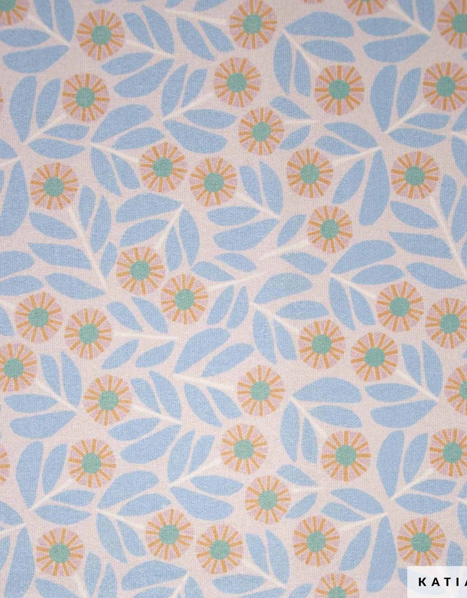 Canvas mosaic flowers