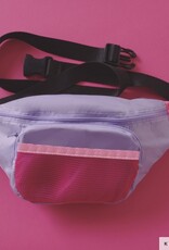 Polyripstof neon roze