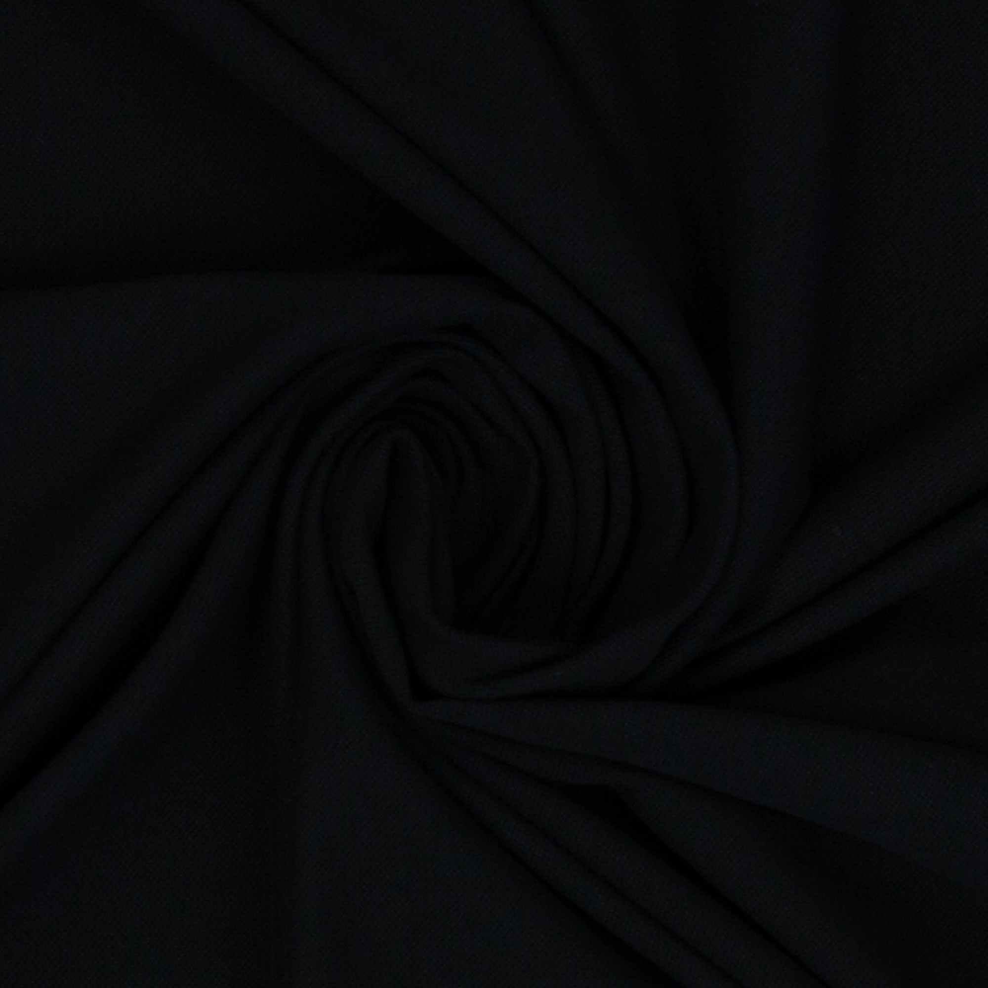 Pique jersey zwart - de Stoffenschuur