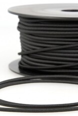 Ronde elastiek zwart 3mm