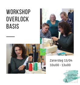 workshop Workshop overlock technieken 13 april