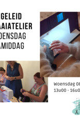 workshop Begeleid naaien woensdagnamiddag 8 mei