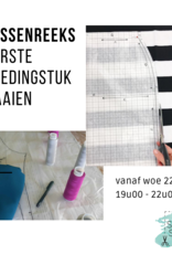 workshop Lessenreeks eerste kledingstukken naaien mei/juni