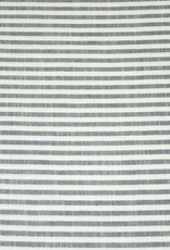 Viscose linnen grijs / wit strepen Viscose linnen grijs / wit strepen