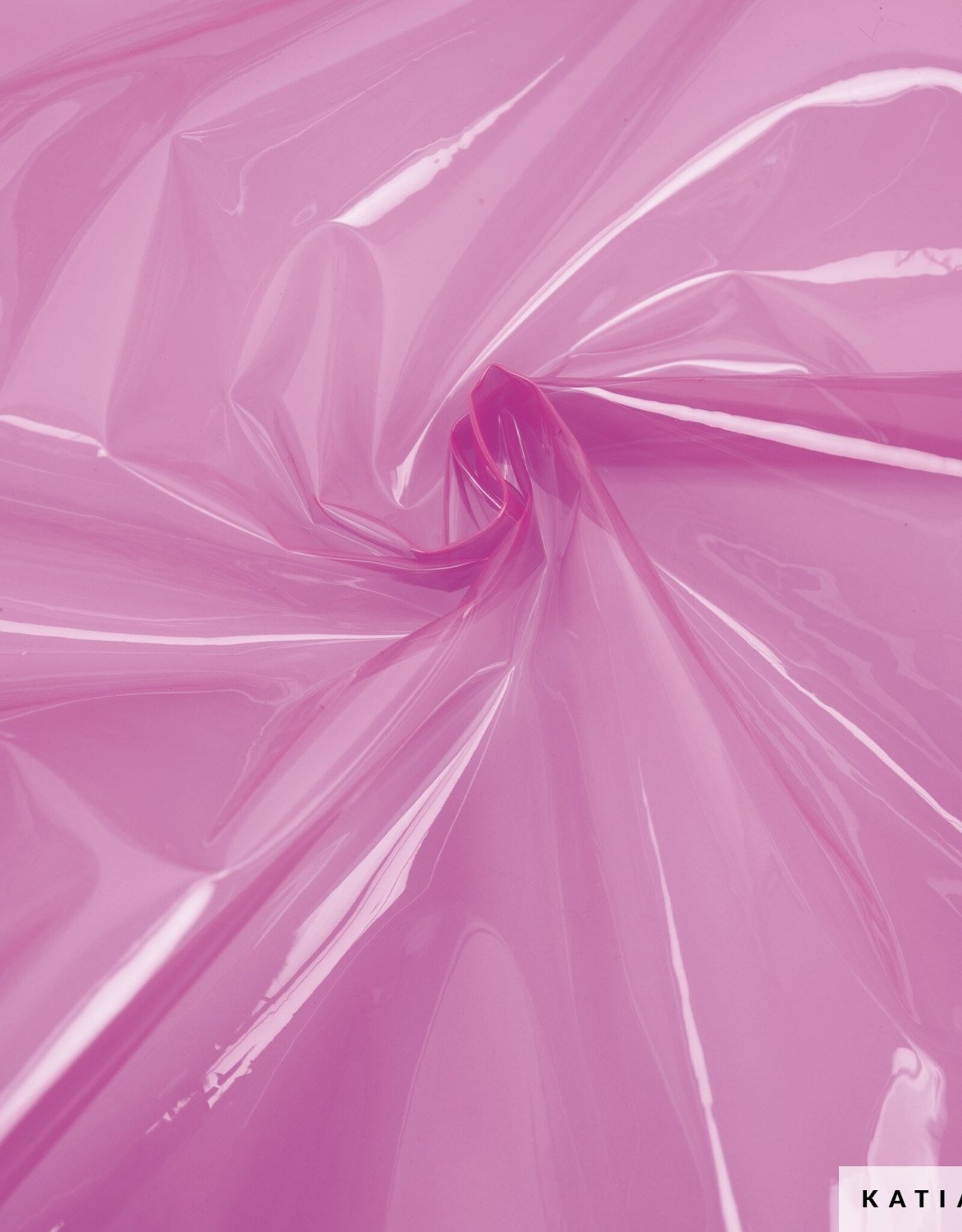 Neon fuchsia translucent colors pvc vinyl stof