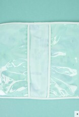 Groen translucent colors pvc vinyl stof Groen translucent colors pvc vinyl stof