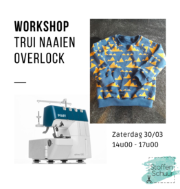 workshop Workshop trui naaien met de overlock 30 maart