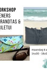 tienerworkshop : strandtas en briletui naaien 8 april 14u-18u