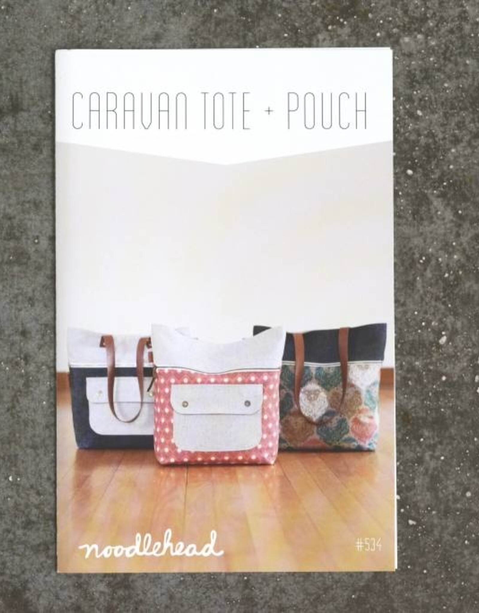 Caravan tote + pouch