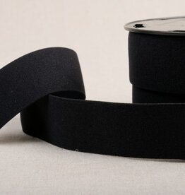 Zachte elastiek 40 mm zwart