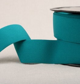 Zachte elastiek 40 mm teal blue