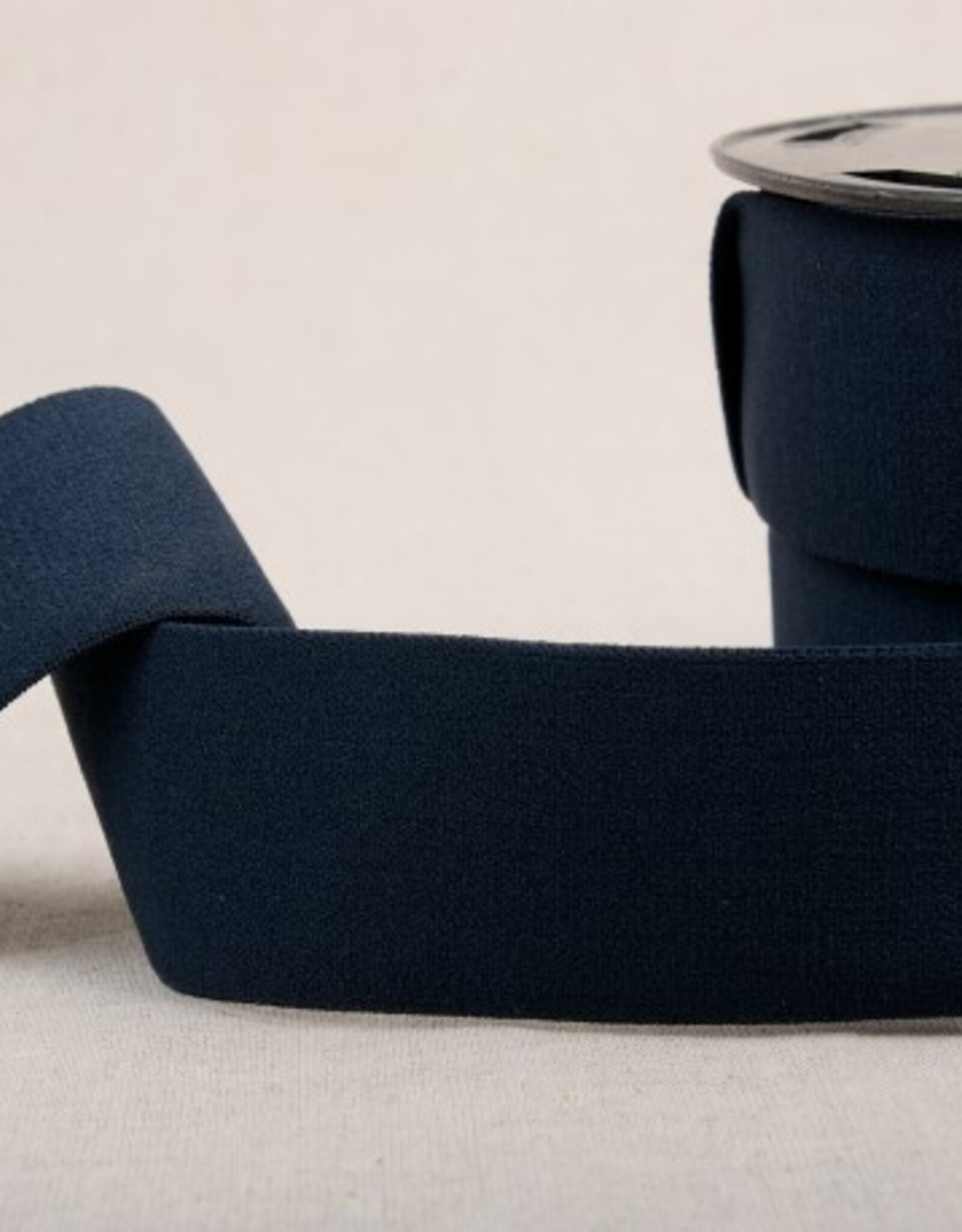 Zachte elastiek 40 mm navy