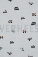 Double gauze wit voertuigen Double gauze wit voertuigen