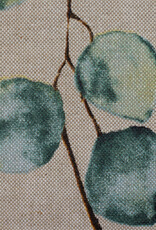 Gecoat katoen Eucalyptus beige