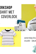 workshop Workshop T-shirt naaien met de (c)overlock 01/06