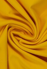 Jersey katoen  uni  zonnegeel Jersey katoen  uni  zonnegeel