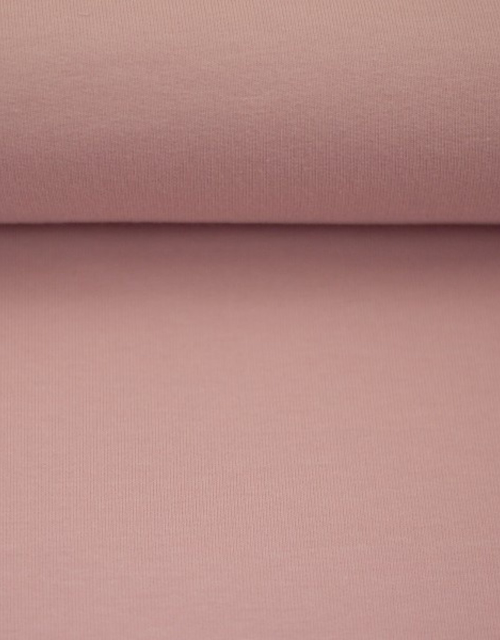Jersey katoen  uni roze