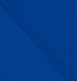 Bamboe organic fabric kobalt blauw