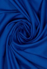 Stoffenschuur selectie Bamboe organic fabric kobalt blauw