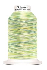 Gütermann Bulky- lock multicolor groen col.9963