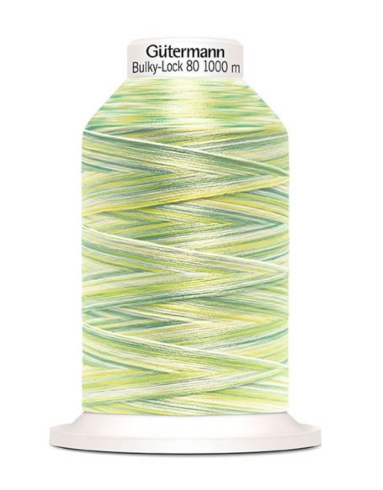 Gütermann Bulky- lock multicolor groen col.9963