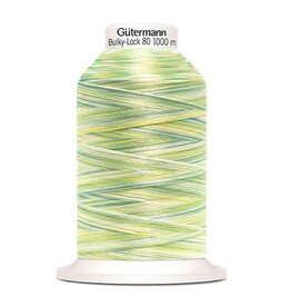 Gütermann Bulky- lock multicolor groen col.9963