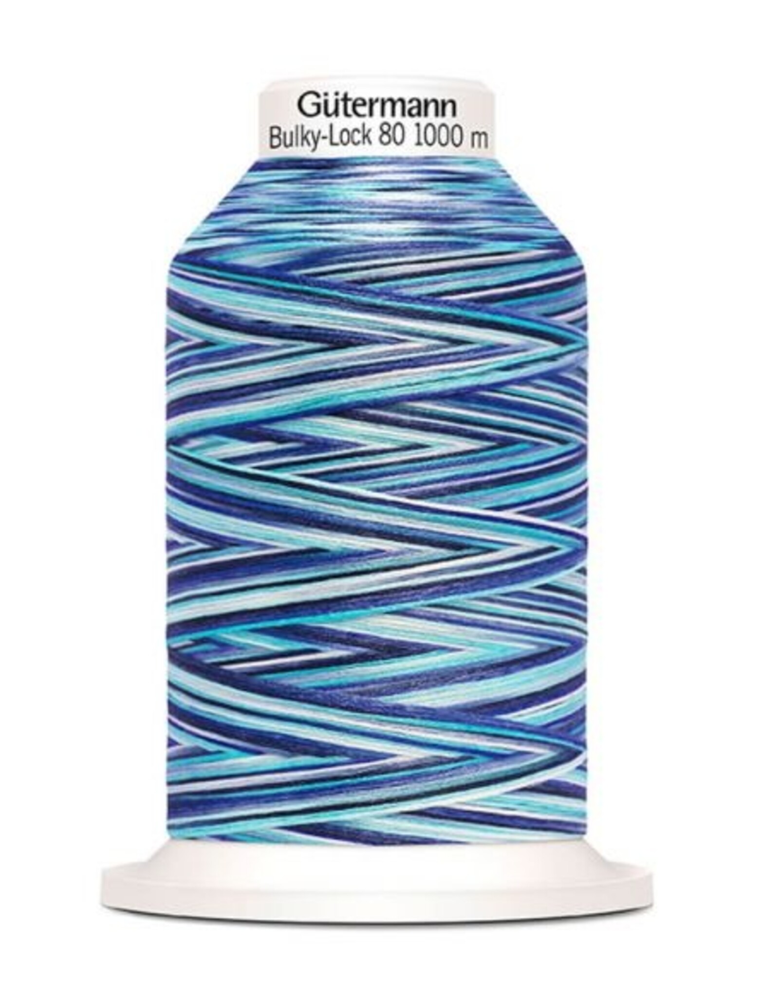 Gütermann Bulky-lock multicolor blauw col.9957