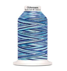 Gütermann Bulky-lock multicolor blauw col.9957