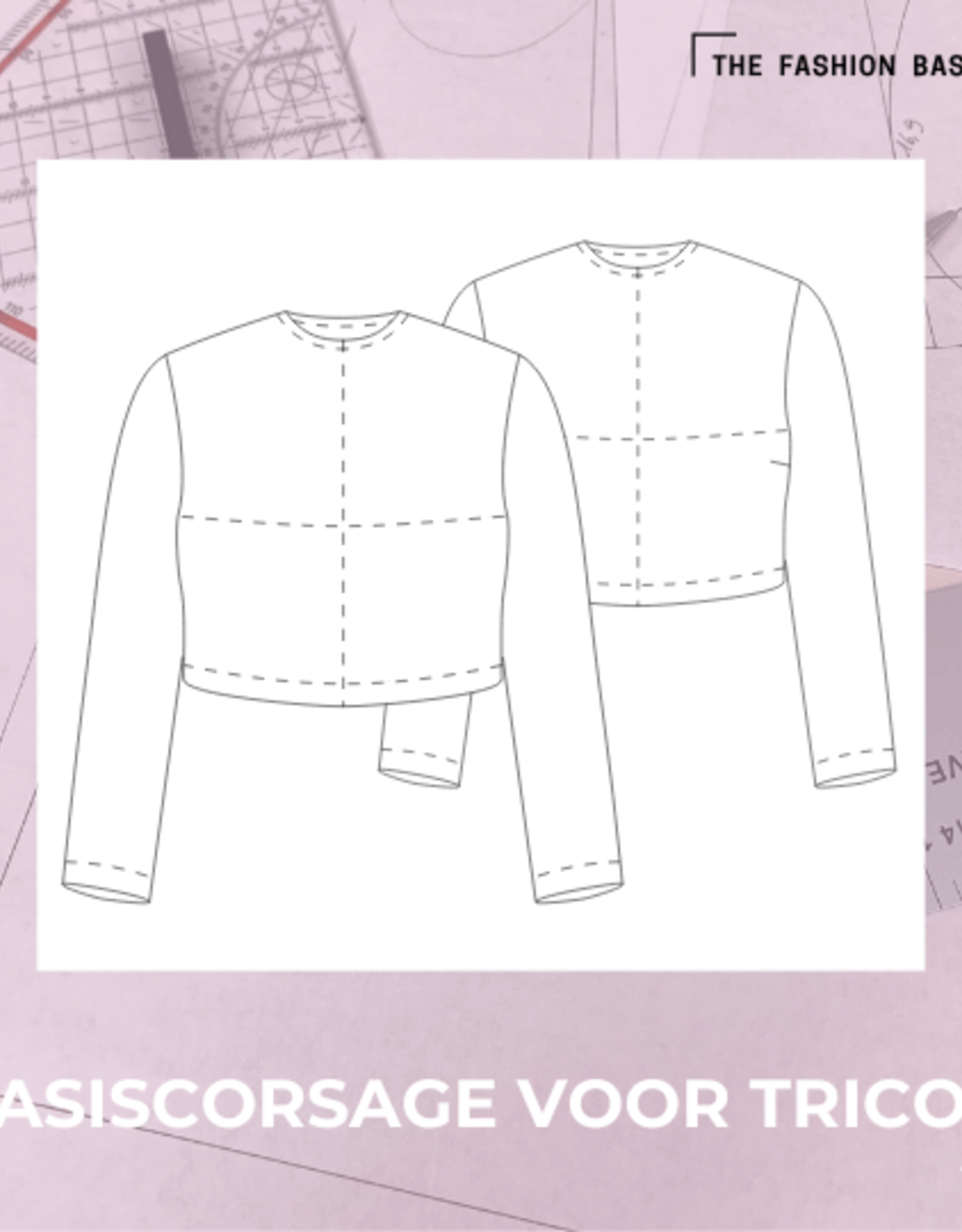 The Fashion Basement Basiscorsage  voor tricot 34-46