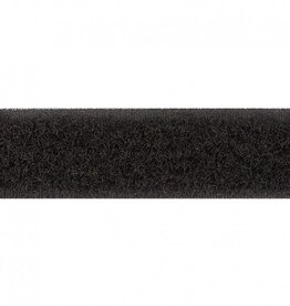 Klittenband naaibare velcro velours PADDENSTOEL 50mm zwart