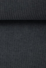 Juna elastisch ribfluweel zwart Juna elastisch ribfluweel zwart