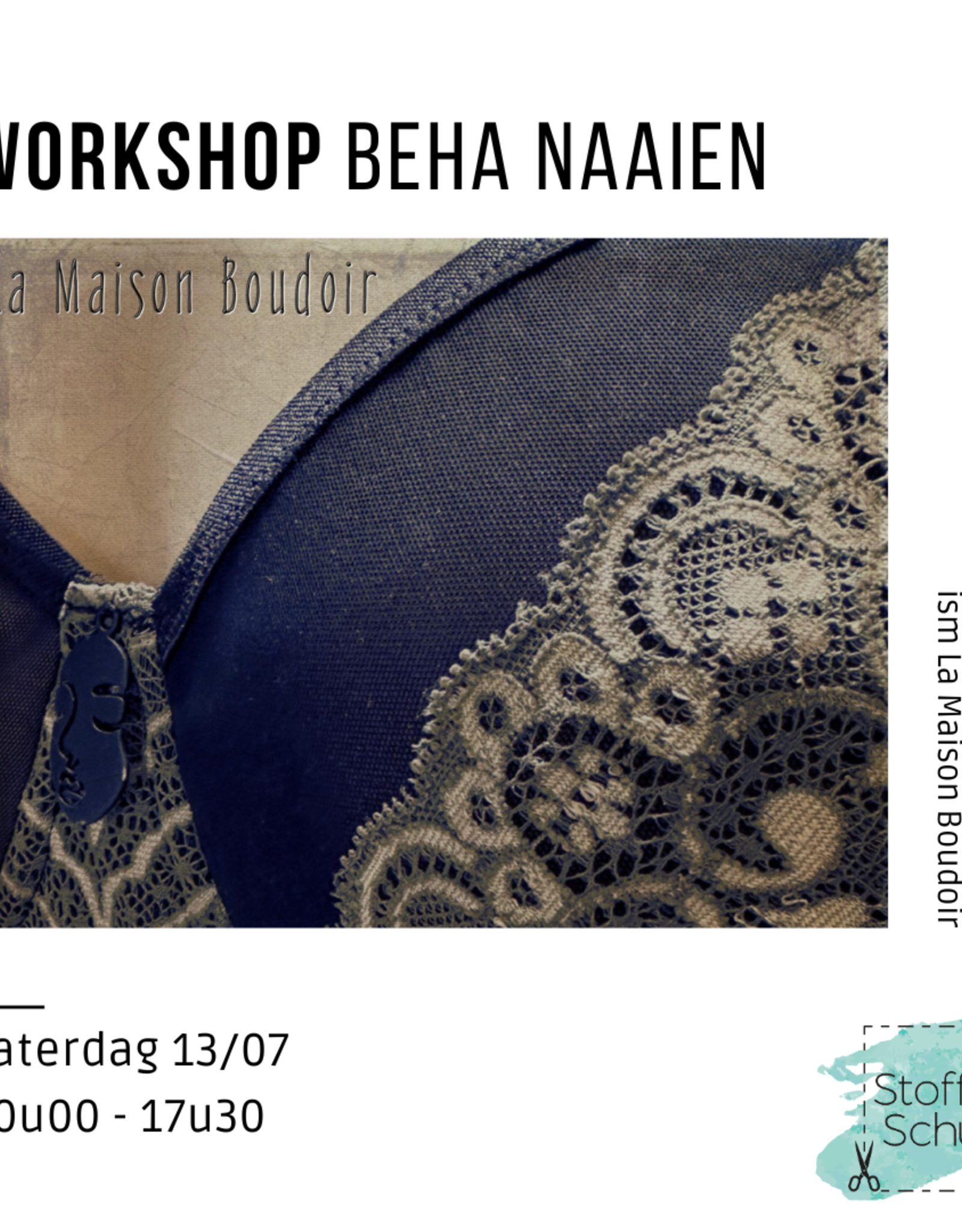 workshop Workshop beha naaien 13/07  -  115€ (via betaallink)