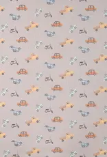 Jersey katoen cars eyes sand Jersey katoen cars eyes sand