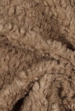 Stoffenschuur selectie Teddy  boucle taupe